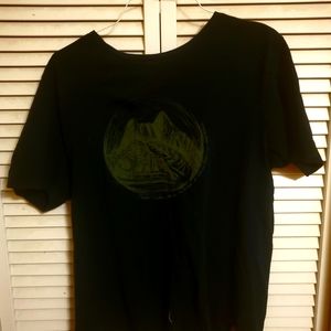 Black Machu Picchu Shirt, L